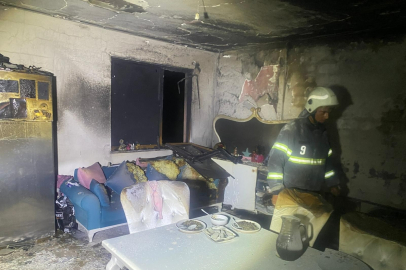 Zonguldak’ta yangın: 1 ev kullanılamaz hale geldi
