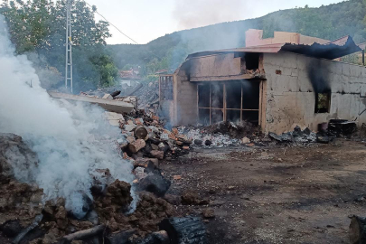 Kastamonu'da korkutan yangın