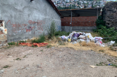 Bursa’da boş arsalar, madde bağımlılarına mesken oldu