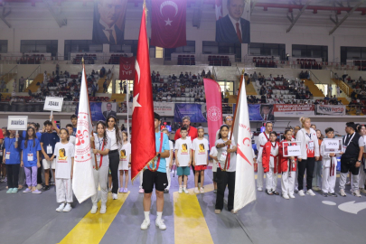 Türkiye Tekvando Şampiyonası’nın açılış seremonisi yapıldı