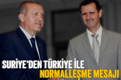 Suriye'den Türkiye ile normalleşme mesajı