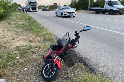 Konya'da hafif ticari aracın çarptığı elektrikli bisiklet sürücüsü hayatını kaybetti