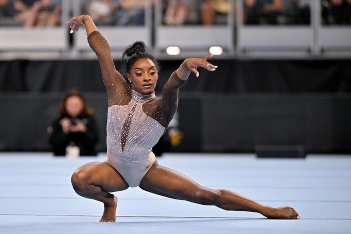 7- Simone Biles