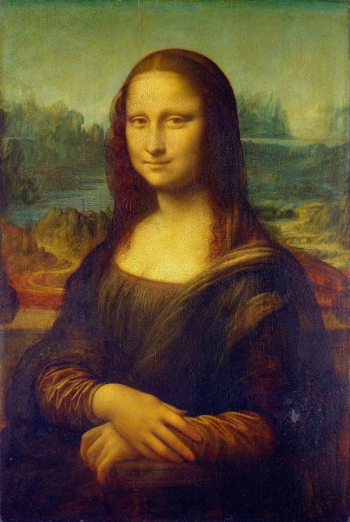 Son olarak, dünyanın en ünlü tablolarından Mona Lisa!