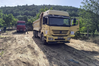 Bursa Osmangazi’de kaçak hafriyat dökenlere ceza yağdı