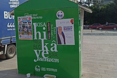 Bursa Mustafakemalpaşa’da kitap bağış standı harabeye döndü