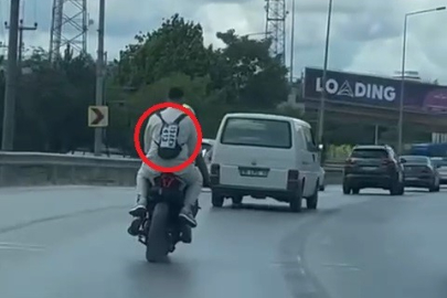 Bursa'da plakası düşen sürücünün çözümü görenleri gülümsetti
