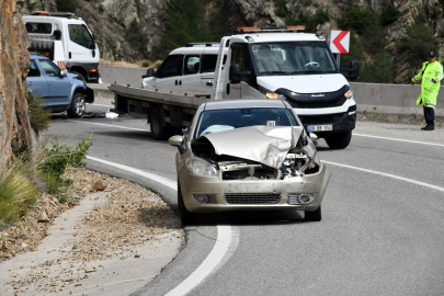 Gümüşhane'de trafik kazası: 4 yaralı