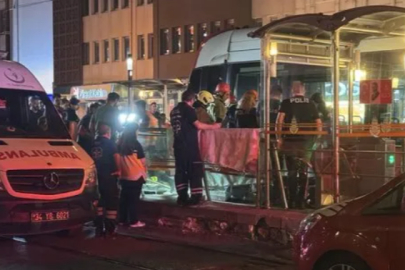 İstanbul'da tramvay altında kalan 1 kişi can verdi
