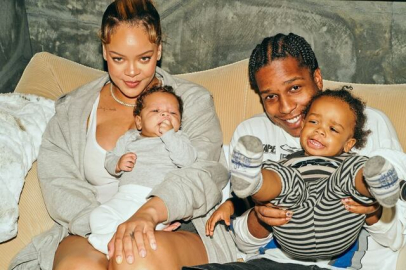 Rihanna ve ASAP Rocky'nin ikinci çocuğu 1 yaşına girdi