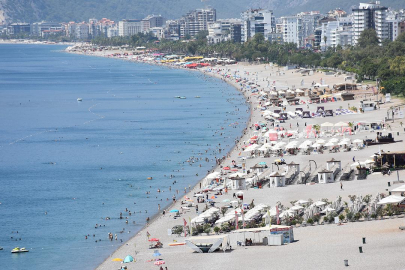 Antalya'da temmuz sonunda yeni rekor geldi