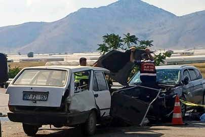 Burdur'da zincirleme kaza: 1 ölü