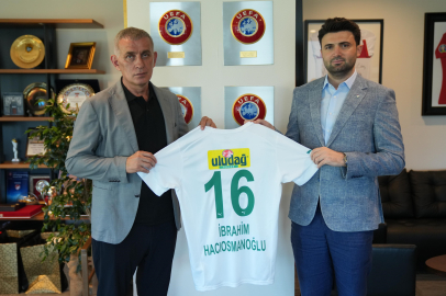 Bursaspor Başkanı Çelik'ten Hacıosmanoğlu’na ziyaret