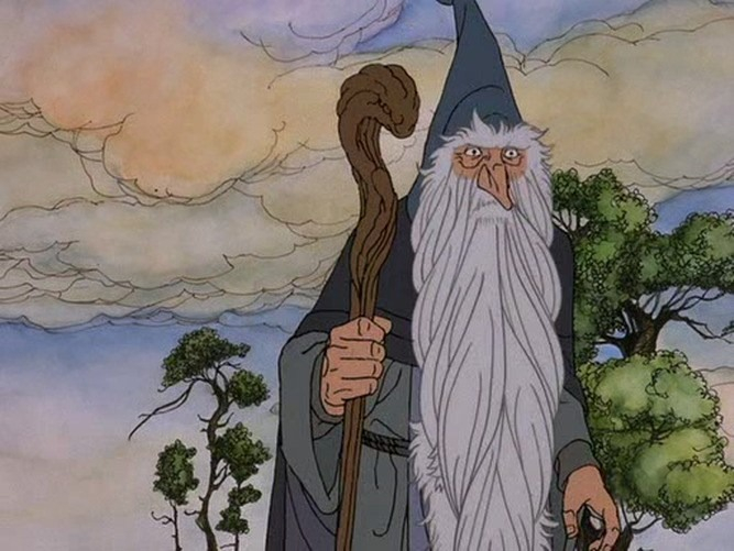 6. Gandalf - Hobbit Animasyon Serisi