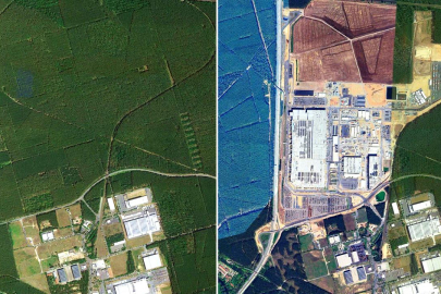 Berlin yakınlarında inşa edilecek Tesla fabrikası için yüz binlerce ağaç kesildi