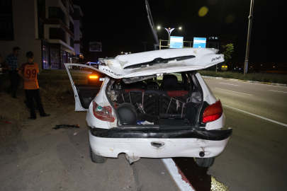 Elazığ’da iki otomobil çarpıştı; 1 kişi yaralandı