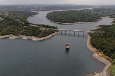 İstanbul'daki barajların doluluk oranı yüzde 50'nin altına düştü