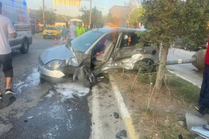 Erdek'te yaralamalı trafik kazası