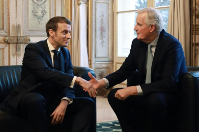 Fransa Cumhurbaşkanı Emmanuel Macron, Michel Barnier'i başbakan olarak atadı