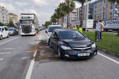 Çarşamba'da 3 araçlı zincirleme kaza: 3 yaralı