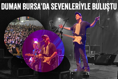 Duman, Bursa'da sevenleriyle buluştu