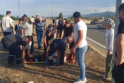 Konya'da otomobil ile motosiklet çarpıştı: 2 ağır yaralı