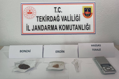 Tekirdağ'da uyuşturucu operasyonlarında çok sayıda madde ele geçirildi