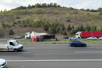 Konya’da otomobil şarampole uçtu