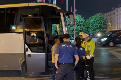 Taksim'de helikopter destekli 'Huzur Uygulaması'