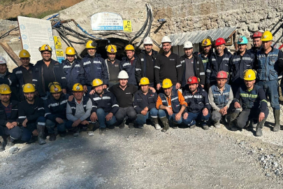 Adana'da maden ocağında deprem tatbikatı yapıldı