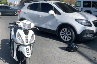 Karaman’da cip ile motosiklet çarpıştı: 1 yaralı