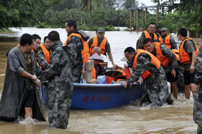 Myanmar'da şiddetli yağış 66 can aldı