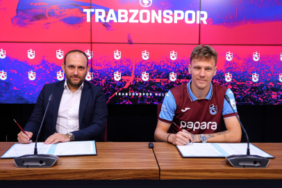 Trabzonspor, Serdar Saatçı için imza töreni düzenlendi