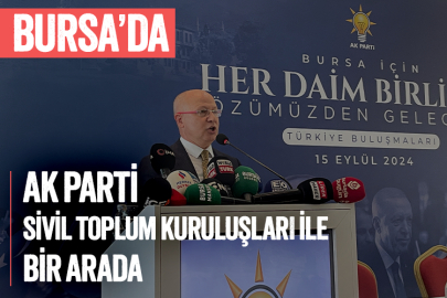 AK Parti sivil toplum kuruluşları ile bir arada