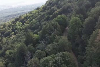 Bursa Uludağ'ın eteklerinde nefes kesen kurtarma