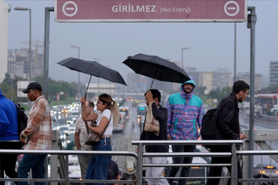 İstanbul'da yağış etkili oluyor