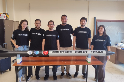 Kocatepe Roket Takımı'nın tasarladığı roket, Teknofest 2024'te fırlatıldı