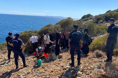 Kuşadası’nda 31 düzensiz göçmen yakalandı