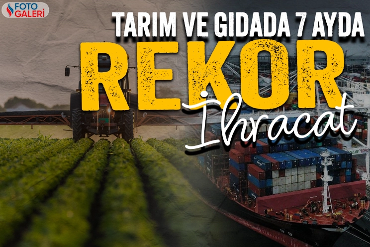 Tarım ve gıdada ilk ayda 17,2 milyar dolarlık ihracat