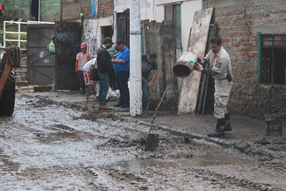 Meksika'da şiddetli yağış