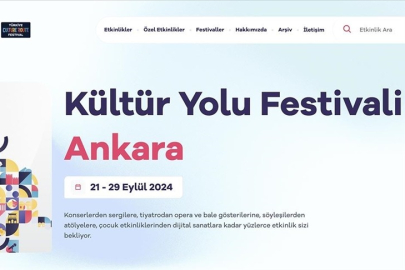 Ankara Kültür Yolu Festivali 21 Eylül'de başlıyor