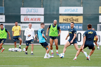 Fenerbahçe, Galatasaray derbisi çalışmalarını sürdürdü