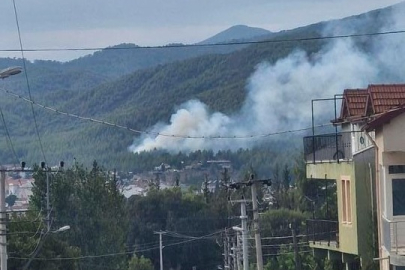 Yıldırım kaynaklı orman yangını kontrol altına alındı