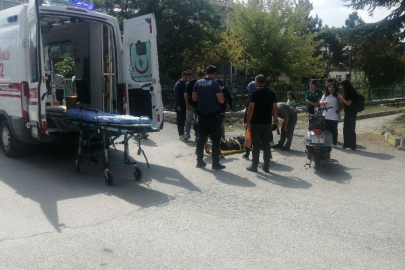 Isparta’da motosikletler çarpıştı: 2 yaralı