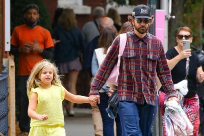 Bradley Cooper 7 yaşındaki kızıyla okul çıkışı görüntülendi