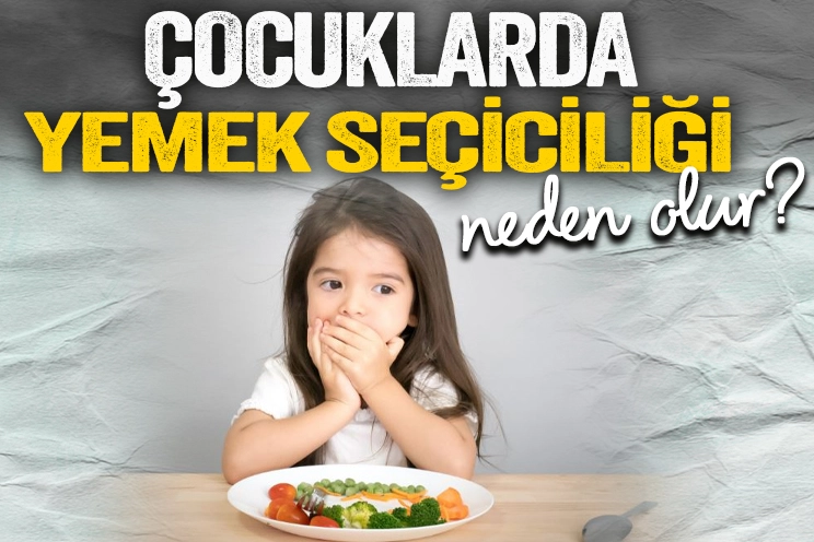 Çocuklarda yemek seçiciliği genetik faktörlerden kaynaklanıyor