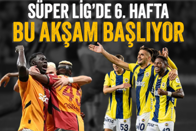 Trendyol Süper Lig’de 6. hafta heyecanı