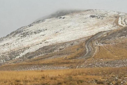 Van'a yılın ilk karı yağdı