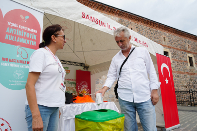 Vatandaşlar kullanılmayan ilaçların imhası konusunda bilgilendirildi