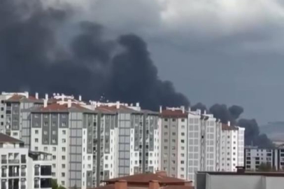 Bursa'da korkutan yangın: Kentin pek çok noktasından görüldü